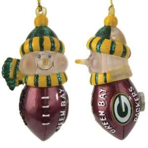  Pack of 4 NFL Green Bay Packers LED Lighted Football 