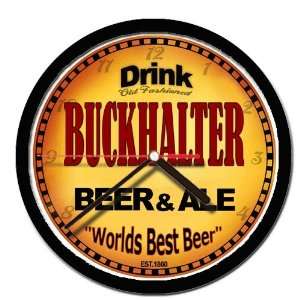  BUCKHALTER beer and ale cerveza wall clock: Everything 