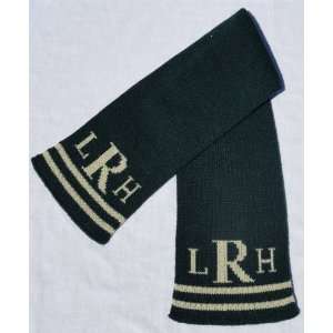  personalized scarf with monogram and double line: Home 