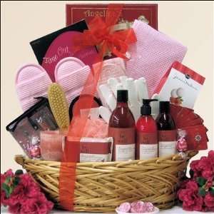  Pomegranate Elegant Bath & Body Spa Gift Basket: Beauty