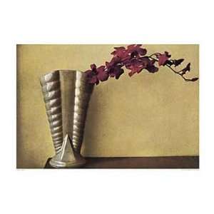 Sheila Metzner   Grey Vase Vanda Orchid 1980: Home 