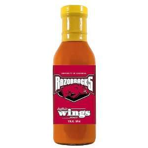  Arkansas Razorbacks NCAA Buffalo Wings Sauce   12oz 