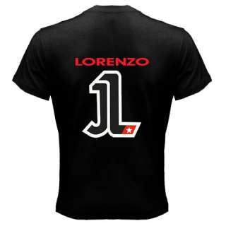 New JORGE LORENZO Yamaha Team MotoGP T shirt S 3XL  