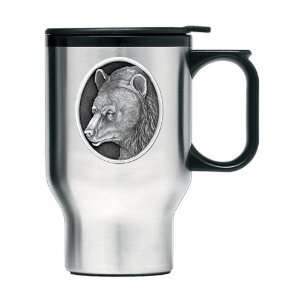 Black Bear Stainless Steel Travel Mug 