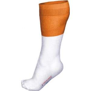    NFL Official  Orange  Pair of Game Socks: Sports & Outdoors