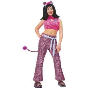  Childs Pink Josie Costume (Size:Large 12 14): Toys 