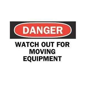  Danger Sign,10 X 14in,r And Bk/wht,eng   BRADY Everything 