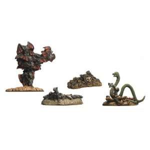  Fenryll Miniatures Animals swarms (4) Toys & Games