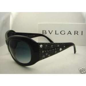  Authentic BVLGARI Black Marble Fade Sunglasses 8012B   836 