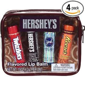  Hersheys Flavored Lip Balm  Twizzlers, York, Reeses 