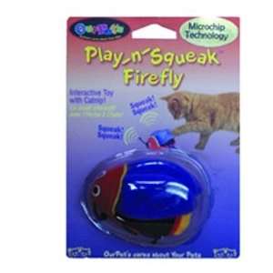    Our Pets Company Ourpets Play N Squeak Toy Firefly: Pet Supplies