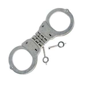  Smith & Wesson Model 300 Hinged Nickel Handcuffs: Sports 