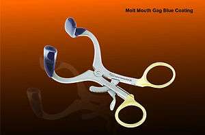 Molt Mouth Gag Blue 4.5 Dental Surgical Instruments.  