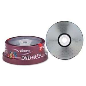  Memorex® DVD+R Double Layer Recordable Disc DISC,DVD+R DL 