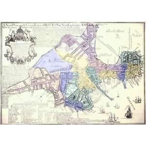     Historic American Reproduction Map or Wall Art