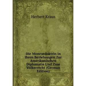   Und Zum VÃ¶lkerrecht (German Edition) Herbert Kraus Books