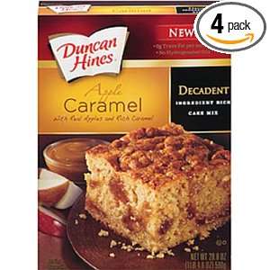 Duncan Hines Decadent Apple Caramel Cake Mix, 20.8 Ounce (Pack of 4)