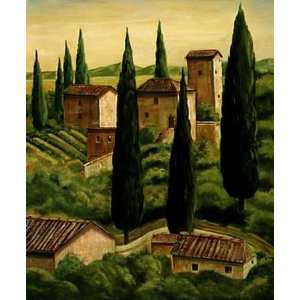 Maurizio Moretti 23.625W by 31.5H  Tuscan Hillside II CANVAS Edge 