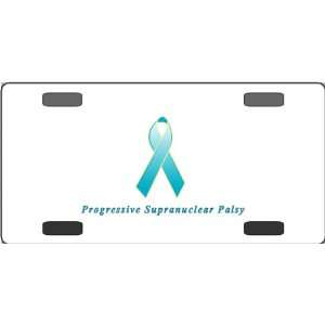  Progressive Supranuclear Palsy Awareness Ribbon Vanity 