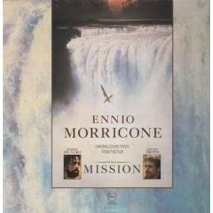  MISSION LP (VINYL) UK VIRGIN 1986: ENNIO MORRICONE: Music