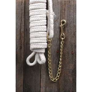    25 Cotton Lunge with Brass Chain and Snap: Sports & Outdoors