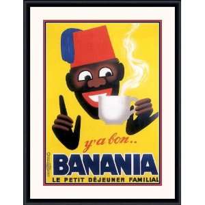  Banania by H. Morvan   Framed Artwork