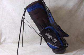 Ping Hoofer Lite Stand Bag Black 8 8 Dividers Dual Strap 3 Pockets 