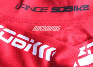 SOBIKE Cycling Short Jersey Broken Sword Red  