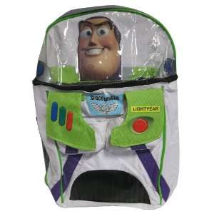    Disney Toy Story 3 Buzz Lightyear 3D Large Backpack: Toys & Games