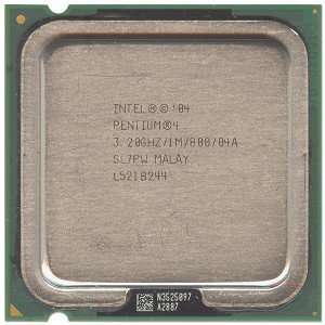 Intel Pentium 4 540J 3.20GHz 800MHz 1MB Socket 775 CPU 