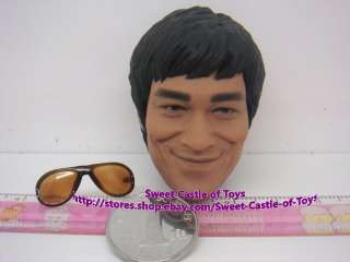 Hot Toys Bruce Lee Casual Wear   Head w/Sunglasses  