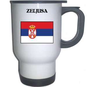  Serbia   ZELJUSA White Stainless Steel Mug: Everything 