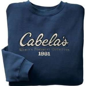  Mens Cabelas Game Day Crew Sweatshirt