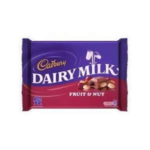 Cadburys Fruit and Nut 400g   Pack of 6  Grocery & Gourmet 