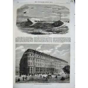  1862 Hotel De La Paix Paris France Guns Shoeburyness