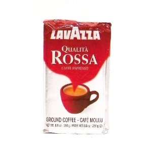 Lavazza Qualita Rossa Caffe Espresso Ground Coffee 8.8 oz  
