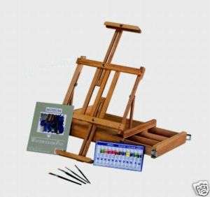 Oil Painting Studio Set w/ Table Top Easel ~ NEW  