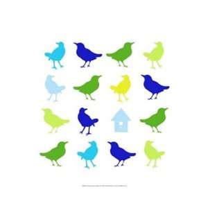  Animal Sudoku in Blue I by Chariklia Zarris 13x19: Kitchen 