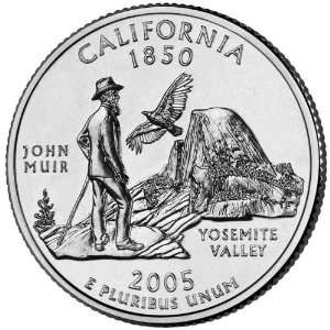  2005 D California State Quarter BU Roll 