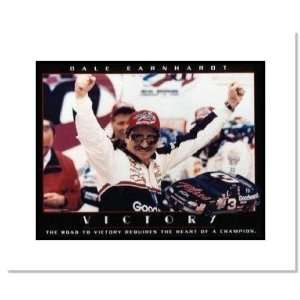  Dale Earnhardt Sr NASCAR Auto Racing Double Matted: Sports 