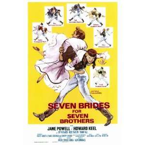  Seven Brides for Seven Brothers (1954) 27 x 40 Movie 