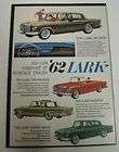 Studebaker 1962 Lark Sales Brochure  