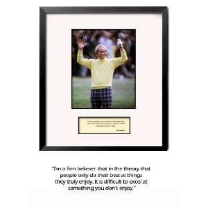  Jack Nicklaus Quote  Do Something you Enjoy Custom 