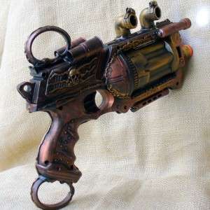 Steampunk Gun Nerf Maverick N Strike Victorian Gothic r  