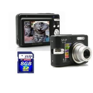   Smile Detection Digital Camera (Free 8GB SDHC Memory Card) Camera