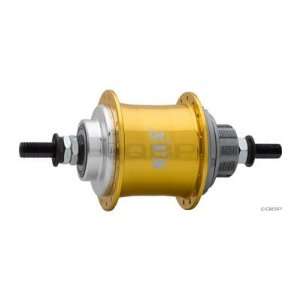 Sturmey Archer S3X 3 speed fixed gear hub kit 32h 130mm Gold:  