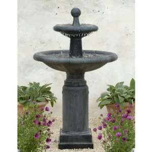  Campania International Natchez Cast Stone Fountain: Patio 