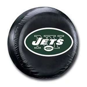  New York Jets Black Tire Cover: Sports & Outdoors