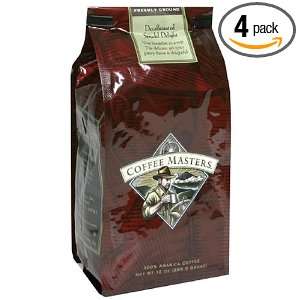 Coffee Masters Flavored Coffee, Strudel Delight Decaffeinated, Ground 