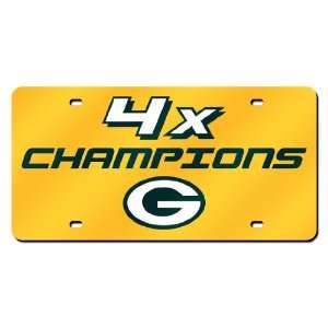 NFL Green Bay Packers 4X Super Bowl Champion Laser Tag:  